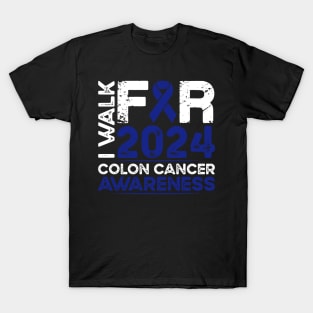 Colon Cancer Awareness Walk 2024 T-Shirt